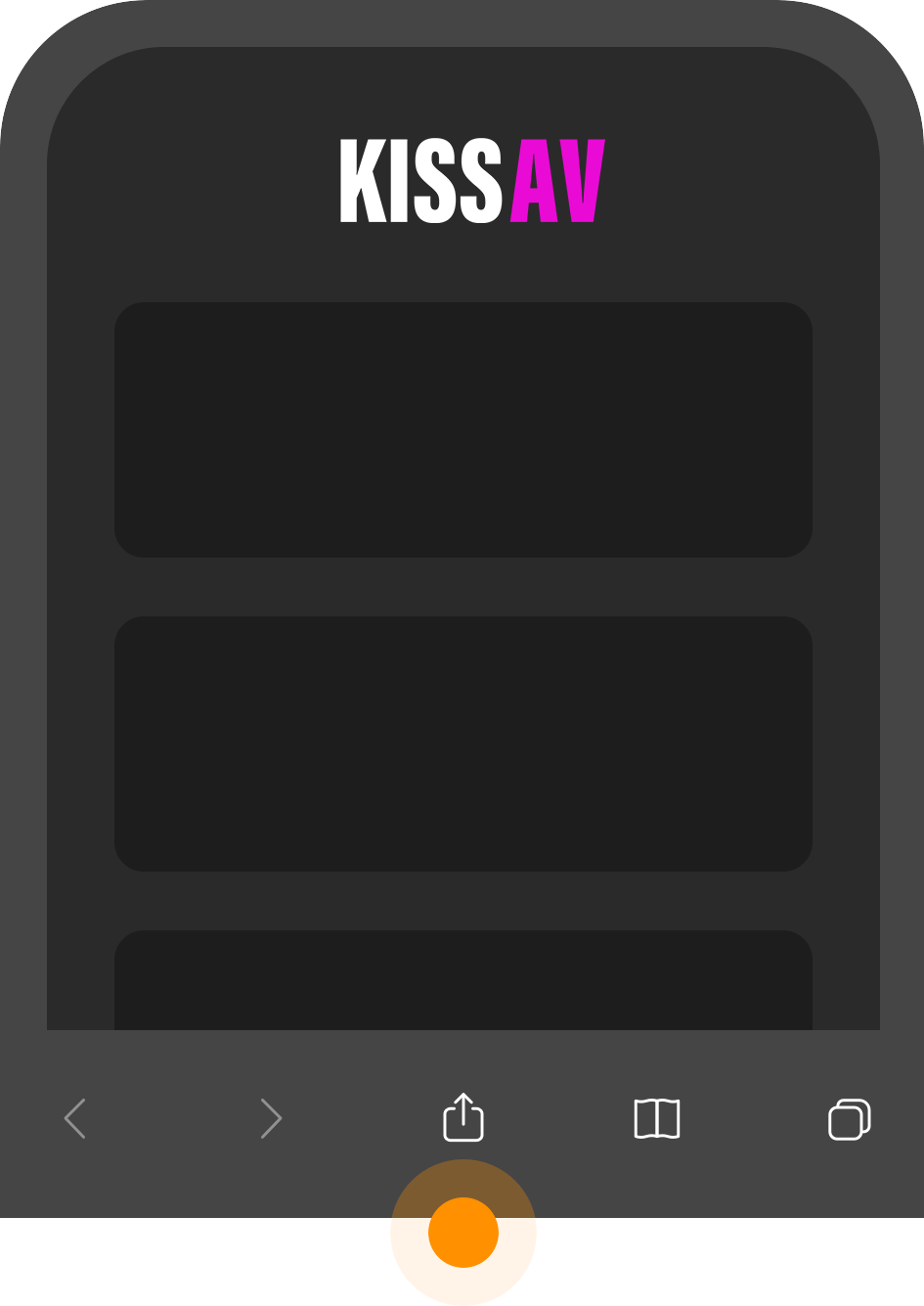 点击菜单点出底部弹框